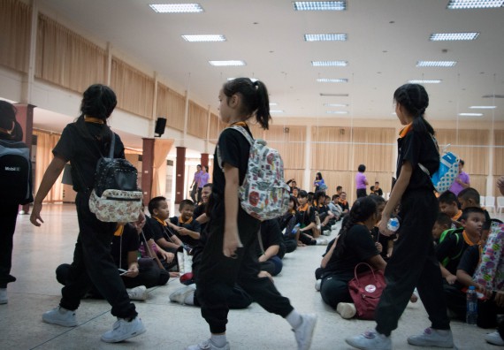 ภาพกิจกรรม คณะวิทยาศาสตร์และเทคโนโลยี จัดกิจกรรมค่ายวิทยาศาสตร์โรงเรียนสาธิตฯ ระดับชั้นประถมศึกษาปีที่ 1-6