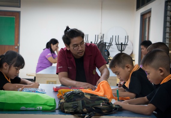 ภาพกิจกรรม คณะวิทยาศาสตร์และเทคโนโลยี จัดกิจกรรมค่ายวิทยาศาสตร์โรงเรียนสาธิตฯ ระดับชั้นประถมศึกษาปีที่ 1-6