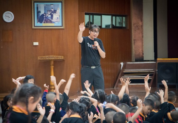 ภาพกิจกรรม คณะวิทยาศาสตร์และเทคโนโลยี จัดกิจกรรมค่ายวิทยาศาสตร์โรงเรียนสาธิตฯ ระดับชั้นประถมศึกษาปีที่ 1-6