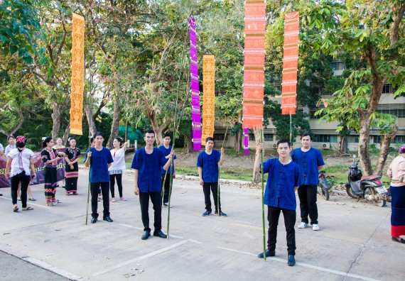 ภาพกิจกรรม คณะวิทยาศาสตร์และเทคโนโลยี เข้าร่วมการแข่งขันกีฬาระหว่างคณะ ปลาบึกเกมส์ ครั้งที่ 17 สปิริตและมิตรภาพ ความหวังและพลังใจ ประจำปี 2560