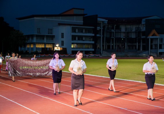 ภาพกิจกรรม คณะวิทยาศาสตร์และเทคโนโลยี เข้าร่วมการแข่งขันกีฬาระหว่างคณะ ปลาบึกเกมส์ ครั้งที่ 17 สปิริตและมิตรภาพ ความหวังและพลังใจ ประจำปี 2560