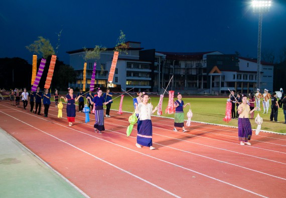 ภาพกิจกรรม คณะวิทยาศาสตร์และเทคโนโลยี เข้าร่วมการแข่งขันกีฬาระหว่างคณะ ปลาบึกเกมส์ ครั้งที่ 17 สปิริตและมิตรภาพ ความหวังและพลังใจ ประจำปี 2560