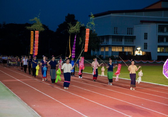 ภาพกิจกรรม คณะวิทยาศาสตร์และเทคโนโลยี เข้าร่วมการแข่งขันกีฬาระหว่างคณะ ปลาบึกเกมส์ ครั้งที่ 17 สปิริตและมิตรภาพ ความหวังและพลังใจ ประจำปี 2560