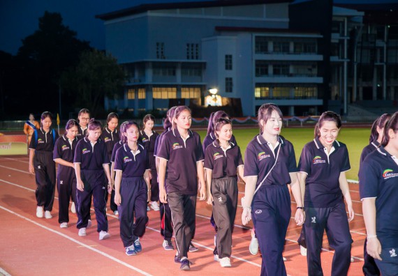 ภาพกิจกรรม คณะวิทยาศาสตร์และเทคโนโลยี เข้าร่วมการแข่งขันกีฬาระหว่างคณะ ปลาบึกเกมส์ ครั้งที่ 17 สปิริตและมิตรภาพ ความหวังและพลังใจ ประจำปี 2560