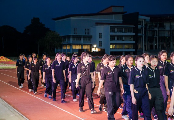 ภาพกิจกรรม คณะวิทยาศาสตร์และเทคโนโลยี เข้าร่วมการแข่งขันกีฬาระหว่างคณะ ปลาบึกเกมส์ ครั้งที่ 17 สปิริตและมิตรภาพ ความหวังและพลังใจ ประจำปี 2560