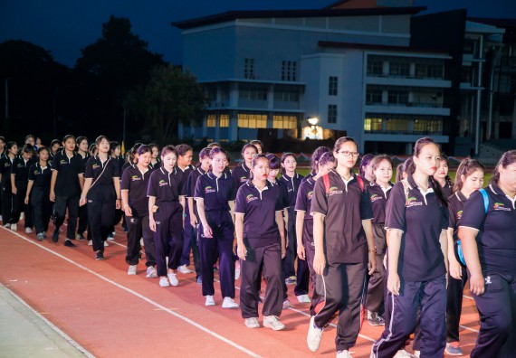 ภาพกิจกรรม คณะวิทยาศาสตร์และเทคโนโลยี เข้าร่วมการแข่งขันกีฬาระหว่างคณะ ปลาบึกเกมส์ ครั้งที่ 17 สปิริตและมิตรภาพ ความหวังและพลังใจ ประจำปี 2560