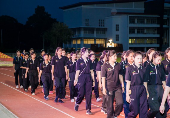 ภาพกิจกรรม คณะวิทยาศาสตร์และเทคโนโลยี เข้าร่วมการแข่งขันกีฬาระหว่างคณะ ปลาบึกเกมส์ ครั้งที่ 17 สปิริตและมิตรภาพ ความหวังและพลังใจ ประจำปี 2560