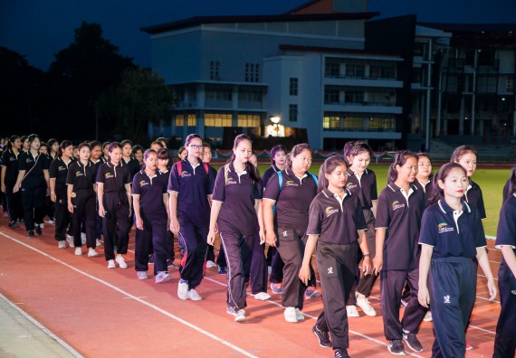 ภาพกิจกรรม คณะวิทยาศาสตร์และเทคโนโลยี เข้าร่วมการแข่งขันกีฬาระหว่างคณะ ปลาบึกเกมส์ ครั้งที่ 17 สปิริตและมิตรภาพ ความหวังและพลังใจ ประจำปี 2560