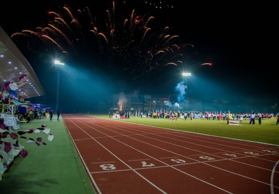 ภาพกิจกรรม คณะวิทยาศาสตร์และเทคโนโลยี เข้าร่วมการแข่งขันกีฬาระหว่างคณะ ปลาบึกเกมส์ ครั้งที่ 17 สปิริตและมิตรภาพ ความหวังและพลังใจ ประจำปี 2560