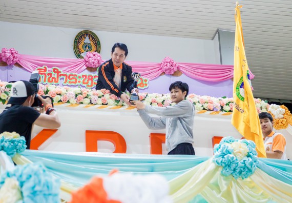 ภาพกิจกรรม คณะวิทยาศาสตร์และเทคโนโลยี เข้าร่วมการแข่งขันกีฬาระหว่างคณะ ปลาบึกเกมส์ ครั้งที่ 17 สปิริตและมิตรภาพ ความหวังและพลังใจ ประจำปี 2560