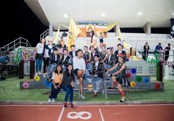 ภาพกิจกรรม คณะวิทยาศาสตร์และเทคโนโลยี เข้าร่วมการแข่งขันกีฬาระหว่างคณะ ปลาบึกเกมส์ ครั้งที่ 17 สปิริตและมิตรภาพ ความหวังและพลังใจ ประจำปี 2560