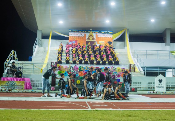 ภาพกิจกรรม คณะวิทยาศาสตร์และเทคโนโลยี เข้าร่วมการแข่งขันกีฬาระหว่างคณะ ปลาบึกเกมส์ ครั้งที่ 17 สปิริตและมิตรภาพ ความหวังและพลังใจ ประจำปี 2560