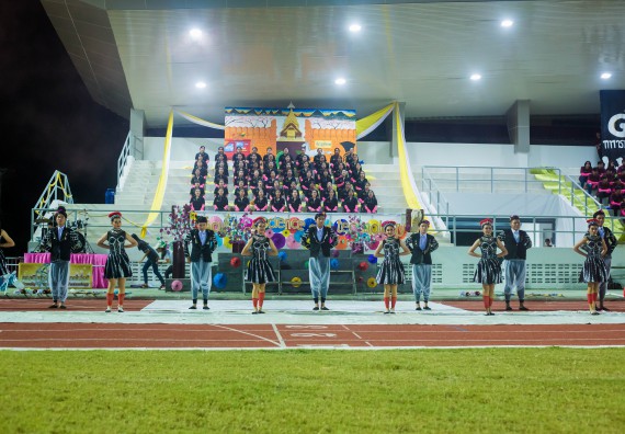 ภาพกิจกรรม คณะวิทยาศาสตร์และเทคโนโลยี เข้าร่วมการแข่งขันกีฬาระหว่างคณะ ปลาบึกเกมส์ ครั้งที่ 17 สปิริตและมิตรภาพ ความหวังและพลังใจ ประจำปี 2560