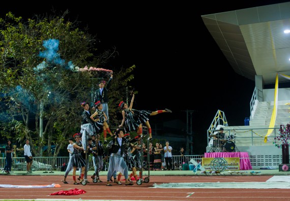 ภาพกิจกรรม คณะวิทยาศาสตร์และเทคโนโลยี เข้าร่วมการแข่งขันกีฬาระหว่างคณะ ปลาบึกเกมส์ ครั้งที่ 17 สปิริตและมิตรภาพ ความหวังและพลังใจ ประจำปี 2560