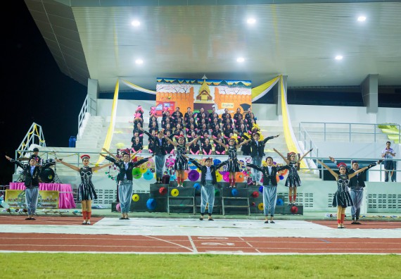 ภาพกิจกรรม คณะวิทยาศาสตร์และเทคโนโลยี เข้าร่วมการแข่งขันกีฬาระหว่างคณะ ปลาบึกเกมส์ ครั้งที่ 17 สปิริตและมิตรภาพ ความหวังและพลังใจ ประจำปี 2560