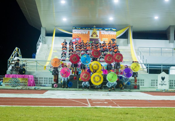 ภาพกิจกรรม คณะวิทยาศาสตร์และเทคโนโลยี เข้าร่วมการแข่งขันกีฬาระหว่างคณะ ปลาบึกเกมส์ ครั้งที่ 17 สปิริตและมิตรภาพ ความหวังและพลังใจ ประจำปี 2560