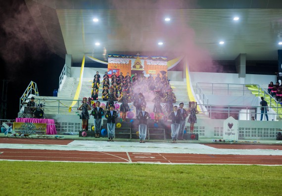 ภาพกิจกรรม คณะวิทยาศาสตร์และเทคโนโลยี เข้าร่วมการแข่งขันกีฬาระหว่างคณะ ปลาบึกเกมส์ ครั้งที่ 17 สปิริตและมิตรภาพ ความหวังและพลังใจ ประจำปี 2560