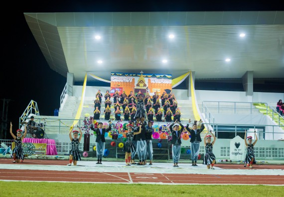 ภาพกิจกรรม คณะวิทยาศาสตร์และเทคโนโลยี เข้าร่วมการแข่งขันกีฬาระหว่างคณะ ปลาบึกเกมส์ ครั้งที่ 17 สปิริตและมิตรภาพ ความหวังและพลังใจ ประจำปี 2560