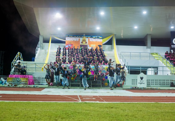 ภาพกิจกรรม คณะวิทยาศาสตร์และเทคโนโลยี เข้าร่วมการแข่งขันกีฬาระหว่างคณะ ปลาบึกเกมส์ ครั้งที่ 17 สปิริตและมิตรภาพ ความหวังและพลังใจ ประจำปี 2560