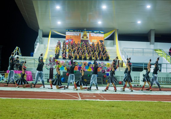 ภาพกิจกรรม คณะวิทยาศาสตร์และเทคโนโลยี เข้าร่วมการแข่งขันกีฬาระหว่างคณะ ปลาบึกเกมส์ ครั้งที่ 17 สปิริตและมิตรภาพ ความหวังและพลังใจ ประจำปี 2560