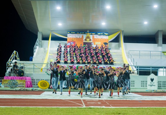 ภาพกิจกรรม คณะวิทยาศาสตร์และเทคโนโลยี เข้าร่วมการแข่งขันกีฬาระหว่างคณะ ปลาบึกเกมส์ ครั้งที่ 17 สปิริตและมิตรภาพ ความหวังและพลังใจ ประจำปี 2560