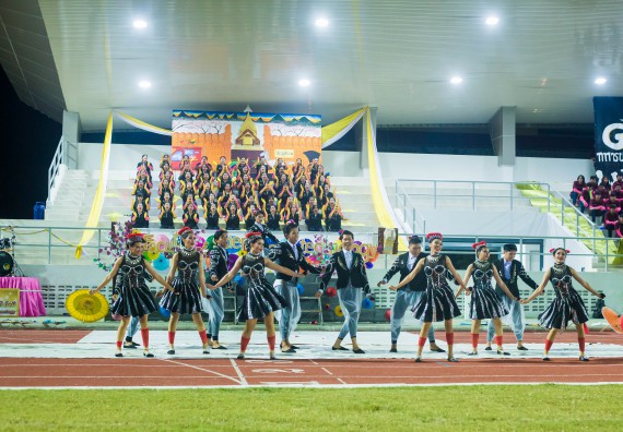 ภาพกิจกรรม คณะวิทยาศาสตร์และเทคโนโลยี เข้าร่วมการแข่งขันกีฬาระหว่างคณะ ปลาบึกเกมส์ ครั้งที่ 17 สปิริตและมิตรภาพ ความหวังและพลังใจ ประจำปี 2560