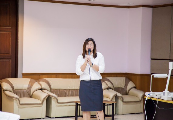 ภาพกิจกรรม คณะวิทยาศาสตร์และเทคโนโลยี จัดการประชุม เรื่อง การกรอกแบบรายงานการประเมินประสิทธิภาพและประสิทธิผลการปฏิบัติราชการ