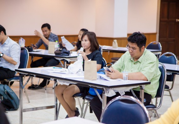 ภาพกิจกรรม คณะวิทยาศาสตร์และเทคโนโลยี จัดการประชุม เรื่อง การกรอกแบบรายงานการประเมินประสิทธิภาพและประสิทธิผลการปฏิบัติราชการ