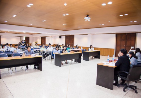 ภาพกิจกรรม คณะวิทยาศาสตร์และเทคโนโลยี จัดการประชุม เรื่อง การกรอกแบบรายงานการประเมินประสิทธิภาพและประสิทธิผลการปฏิบัติราชการ