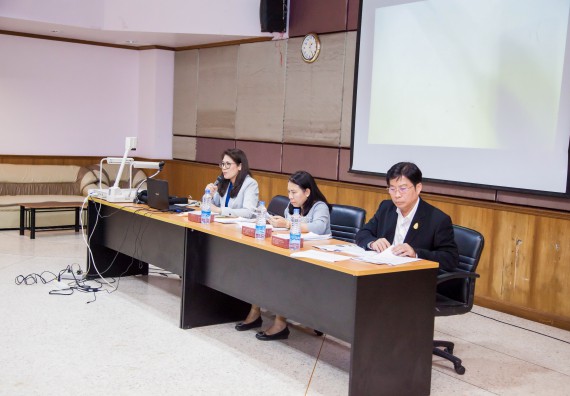 ภาพกิจกรรม คณะวิทยาศาสตร์และเทคโนโลยี จัดการประชุม เรื่อง การกรอกแบบรายงานการประเมินประสิทธิภาพและประสิทธิผลการปฏิบัติราชการ