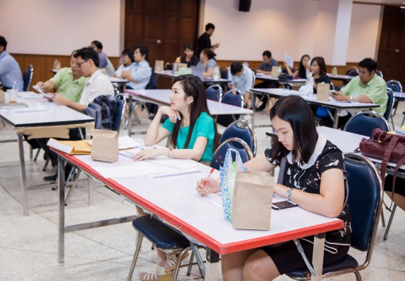 ภาพกิจกรรม คณะวิทยาศาสตร์และเทคโนโลยี จัดการประชุม เรื่อง การกรอกแบบรายงานการประเมินประสิทธิภาพและประสิทธิผลการปฏิบัติราชการ