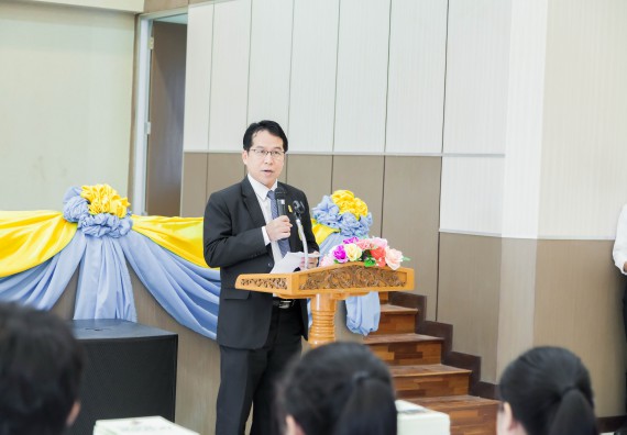 ภาพกิจกรรม นักศึกษาคณะวิทยาศาสตร์และเทคโนโลยี เข้าร่วมพิธีมอบทุนการศึกษา จากมูลนิธิเพื่อเกื้อกูลการศึกษาในประเทศไทย (The SET Foundation)