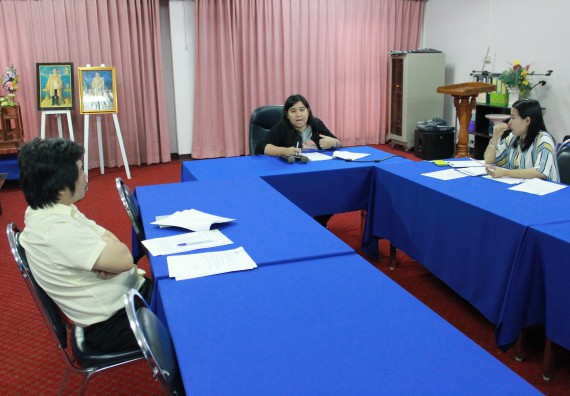 ภาพกิจกรรม คณะวิทยาศาสตร์และเทคโนโลยี จัดการประชุมพิจารณาทุนวิจัยคณะวิทยาศาสตร์และเทคโนโลยี