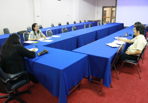 ภาพกิจกรรม คณะวิทยาศาสตร์และเทคโนโลยี จัดการประชุมพิจารณาทุนวิจัยคณะวิทยาศาสตร์และเทคโนโลยี