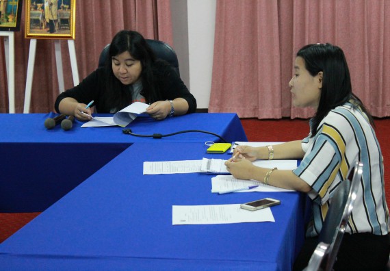 ภาพกิจกรรม คณะวิทยาศาสตร์และเทคโนโลยี จัดการประชุมพิจารณาทุนวิจัยคณะวิทยาศาสตร์และเทคโนโลยี