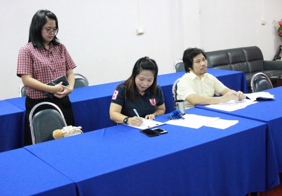 ภาพกิจกรรม คณะวิทยาศาสตร์และเทคโนโลยี จัดการประชุมพิจารณาทุนวิจัยคณะวิทยาศาสตร์และเทคโนโลยี