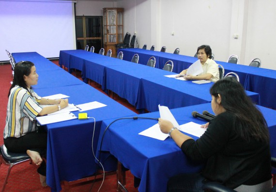 ภาพกิจกรรม คณะวิทยาศาสตร์และเทคโนโลยี จัดการประชุมพิจารณาทุนวิจัยคณะวิทยาศาสตร์และเทคโนโลยี