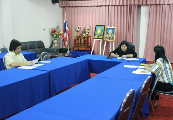 ภาพกิจกรรม คณะวิทยาศาสตร์และเทคโนโลยี จัดการประชุมพิจารณาทุนวิจัยคณะวิทยาศาสตร์และเทคโนโลยี