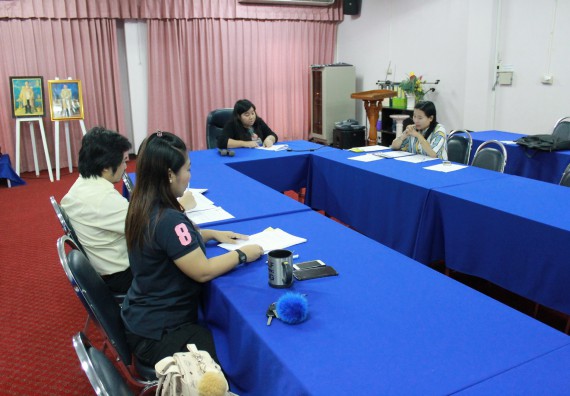 ภาพกิจกรรม คณะวิทยาศาสตร์และเทคโนโลยี จัดการประชุมพิจารณาทุนวิจัยคณะวิทยาศาสตร์และเทคโนโลยี