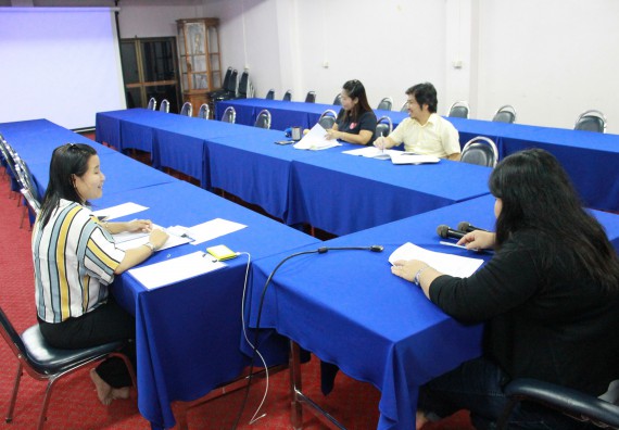 ภาพกิจกรรม คณะวิทยาศาสตร์และเทคโนโลยี จัดการประชุมพิจารณาทุนวิจัยคณะวิทยาศาสตร์และเทคโนโลยี