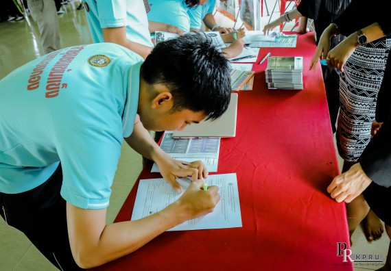 ภาพกิจกรรม คณะวิทยาศาสตร์และเทคโนโลยี แนะแนวการศึกษาต่อตามโครงการ KPRU ROAD SHOW 