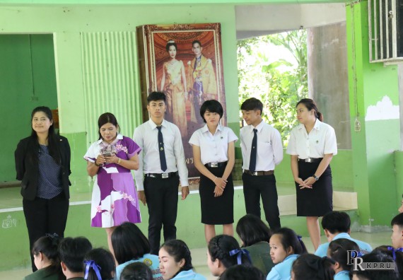 ภาพกิจกรรม คณะวิทยาศาสตร์และเทคโนโลยี แนะแนวการศึกษาต่อตามโครงการ KPRU ROAD SHOW 