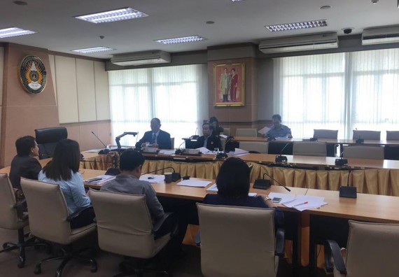 ภาพกิจกรรม คณะวิทยาศาสตร์และเทคโนโลยี เข้าร่วมการติดตามตรวจสอบและประเมินผลของหน่วยงาน