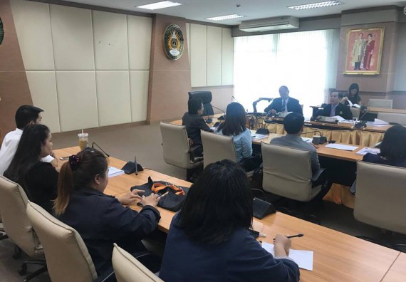 ภาพกิจกรรม คณะวิทยาศาสตร์และเทคโนโลยี เข้าร่วมการติดตามตรวจสอบและประเมินผลของหน่วยงาน