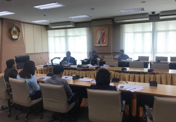 ภาพกิจกรรม คณะวิทยาศาสตร์และเทคโนโลยี เข้าร่วมการติดตามตรวจสอบและประเมินผลของหน่วยงาน