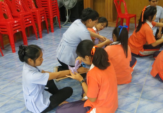 ภาพกิจกรรม โปรแกรมวิชาสาธารณสุขศาสตร์ กิจกรรมบริการวิชาการด้านสุขภาพ