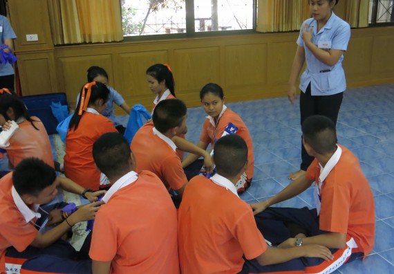 ภาพกิจกรรม โปรแกรมวิชาสาธารณสุขศาสตร์ กิจกรรมบริการวิชาการด้านสุขภาพ