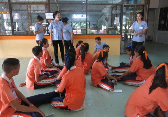 ภาพกิจกรรม โปรแกรมวิชาสาธารณสุขศาสตร์ กิจกรรมบริการวิชาการด้านสุขภาพ