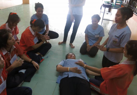 ภาพกิจกรรม โปรแกรมวิชาสาธารณสุขศาสตร์ กิจกรรมบริการวิชาการด้านสุขภาพ