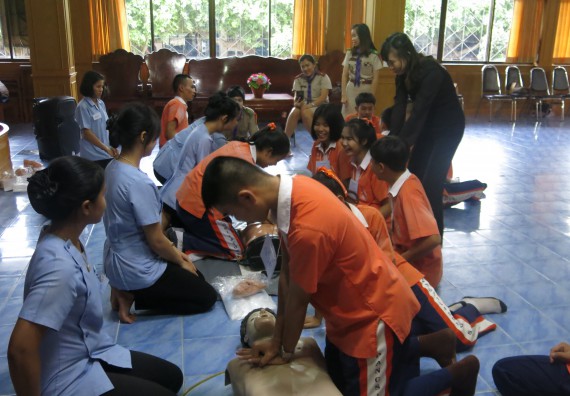 ภาพกิจกรรม โปรแกรมวิชาสาธารณสุขศาสตร์ กิจกรรมบริการวิชาการด้านสุขภาพ